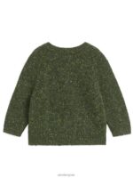 ARKET kleding 0DXJP1763 groen/nep neps wollen vest kinderen - Image 2