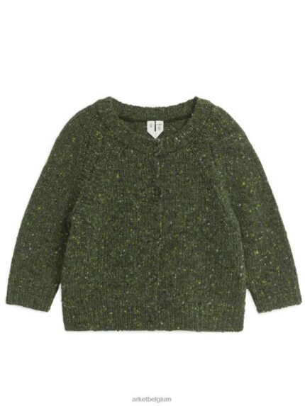 ARKET kleding 0DXJP1763 groen/nep neps wollen vest kinderen