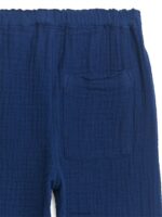 ARKET kleding 0DXJP1769 donkerblauw katoenen mousseline broek kinderen - Image 3