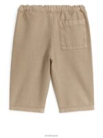 ARKET kleding 0DXJP1770 beige katoenen chino's kinderen - Image 2
