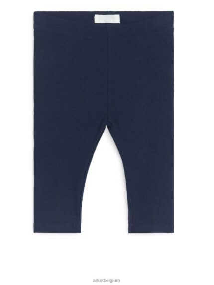 ARKET kleding 0DXJP1772 donkerblauw geribbelde legging kinderen