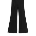 ARKET kleding 0DXJP195 zwart uitlopende legging vrouwen
