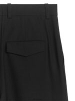 ARKET kleding 0DXJP208 zwart broek van keperstof van wolmix vrouwen - Image 8