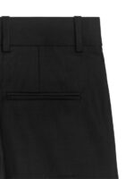 ARKET kleding 0DXJP217 zwart wijde broek van wolmix vrouwen - Image 2
