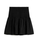 ARKET kleding 0DXJP238 zwart mini-rokje vrouwen