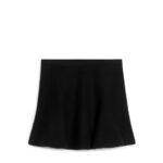ARKET kleding 0DXJP242 zwart gebreide minirok vrouwen