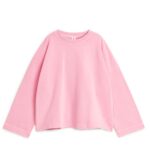 ARKET kleding 0DXJP312 roze losvallend sweatshirt vrouwen
