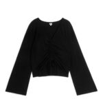 ARKET kleding 0DXJP327 zwart trekkoord bovenaan vrouwen