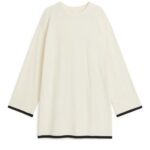 ARKET kleding 0DXJP418 wit bouclé trui vrouwen