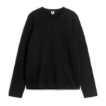 ARKET kleding 0DXJP440 zwart kasjmier trui vrouwen