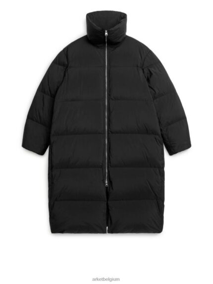 ARKET kleding 0DXJP474 zwart oversized donsjas vrouwen