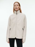 ARKET kleding 0DXJP481 gebroken wit fleecejack met ritssluiting vrouwen - Image 2
