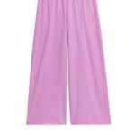 ARKET kleding 0DXJP511 roze katoenen pyjamabroek vrouwen