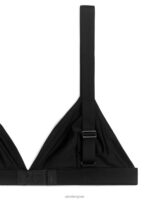 ARKET kleding 0DXJP544 zwart zachte triangelbeha vrouwen - Image 5