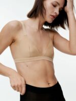ARKET kleding 0DXJP545 beige zachte triangelbeha vrouwen - Image 3