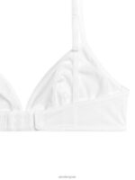ARKET kleding 0DXJP552 wit katoenen zachte bh vrouwen - Image 6