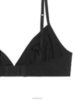 ARKET kleding 0DXJP553 zwart katoenen zachte bh vrouwen - Image 6