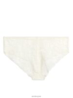 ARKET kleding 0DXJP554 gebroken wit hipsters van kant vrouwen - Image 3