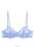 ARKET kleding 0DXJP555 blauw kanten draadbeha vrouwen