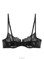 ARKET kleding 0DXJP563 zwart kanten draadbeha vrouwen - Image 2