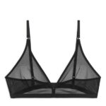 ARKET kleding 0DXJP564 zwart zachte mesh-bh vrouwen