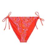 ARKET kleding 0DXJP604 oranje/paisley bikinibroekje met striktanga vrouwen