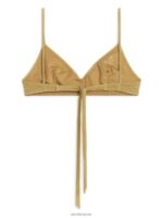ARKET kleding 0DXJP616 goud glitter bikinitopje vrouwen - Image 2