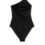 ARKET kleding 0DXJP620 zwart badpak met één schouder vrouwen