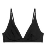ARKET kleding 0DXJP621 zwart bikinitopje vrouwen