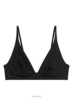ARKET kleding 0DXJP621 zwart bikinitopje vrouwen