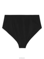 ARKET kleding 0DXJP627 zwart bikinibroekje met hoge taille vrouwen - Image 2