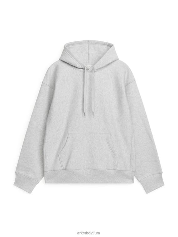 arket_kleding_0dxjp922_lichtgrijs_losse_zware_hoodie_heren.jpeg ARKET kleding 0DXJP922 lichtgrijs losse, zware hoodie Heren - Image 1