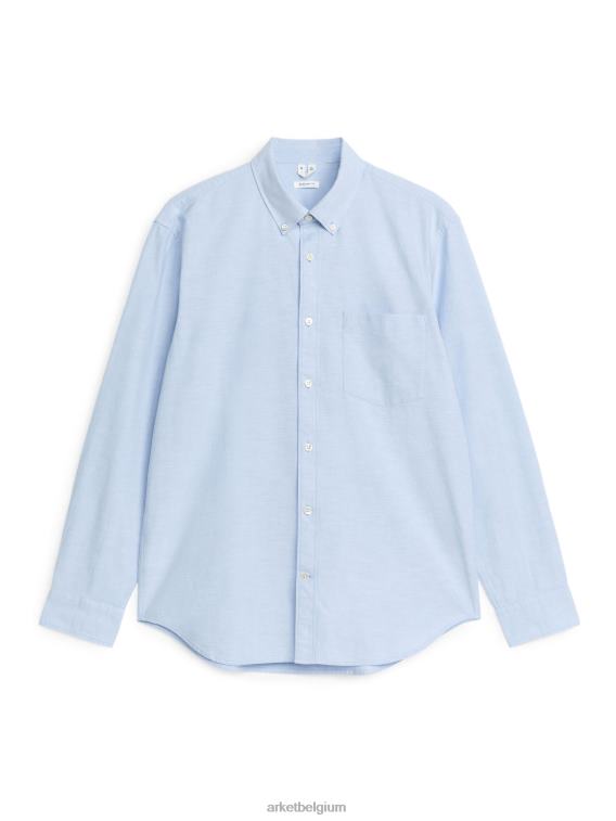 arket_kleding_0dxjp974_lichtblauw_oxford_shirt_heren.jpeg ARKET kleding 0DXJP974 lichtblauw Oxford-shirt Heren - Image 1