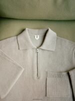 ARKET kleding 0DXJP975 ecru Overhemd van katoenen twill Heren - Image 6