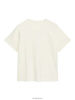ARKET kleding 0DXJP996 gebroken wit zwaargewicht t-shirt vrouwen - Image 5