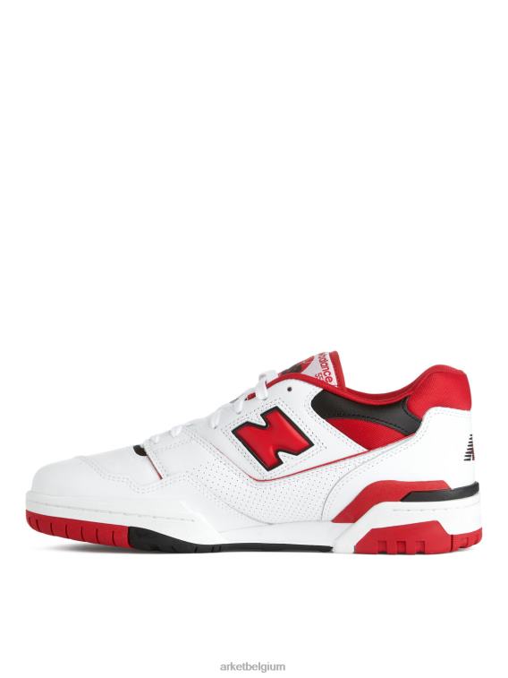ARKET schoenen 0DXJP1267 wit/rood/zwart new balance 550 trainers Heren - Image 2
