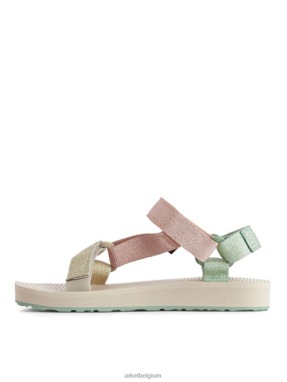 ARKET schoenen 0DXJP1407 metallic/multi teva originele universele kindersandalen kinderen - Image 2