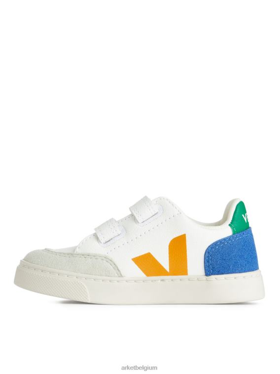 ARKET schoenen 0DXJP1410 wit/geel/blauw veja v-12 kindersneakers kinderen - Image 2