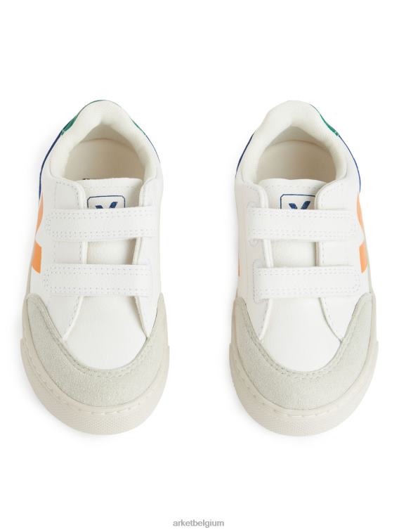 ARKET schoenen 0DXJP1410 wit/geel/blauw veja v-12 kindersneakers kinderen - Image 3