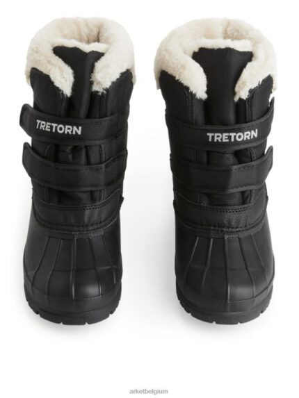 ARKET schoenen 0DXJP1425 zwart tretorn expeditielaarzen kinderen