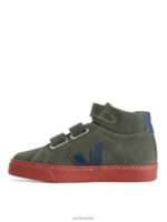 ARKET schoenen 0DXJP1427 kaki groen veja esplar midsneakers peuter kinderen - Image 2