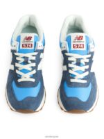 ARKET schoenen 0DXJP677 blauw new balance 574 sportschoenen vrouwen - Image 3