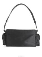 ARKET Tassen 0DXJP767 zwart schoudertas unisex - Image 4