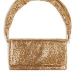 ARKET Tassen 0DXJP770 goud metalen schoudertas unisex