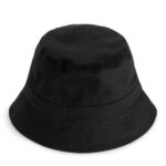 ARKET accessoires 0DXJP1295 zwart vissershoedje van katoenkeperstof Heren