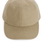ARKET accessoires 0DXJP1296 beige katoenen canvas pet Heren