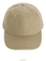 ARKET accessoires 0DXJP1296 beige katoenen canvas pet Heren