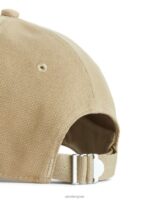 ARKET accessoires 0DXJP1296 beige katoenen canvas pet Heren - Image 3
