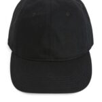 ARKET accessoires 0DXJP1300 zwart pet van katoenen twill Heren