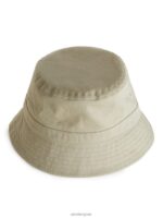 ARKET accessoires 0DXJP1301 beige vissershoedje van katoenkeperstof Heren - Image 2
